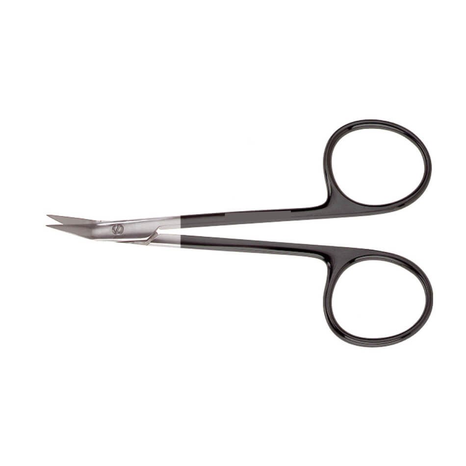 Gunter-Serrated-Supercut-Scissors,-4-1.2-in-(11.5cm),-Angled