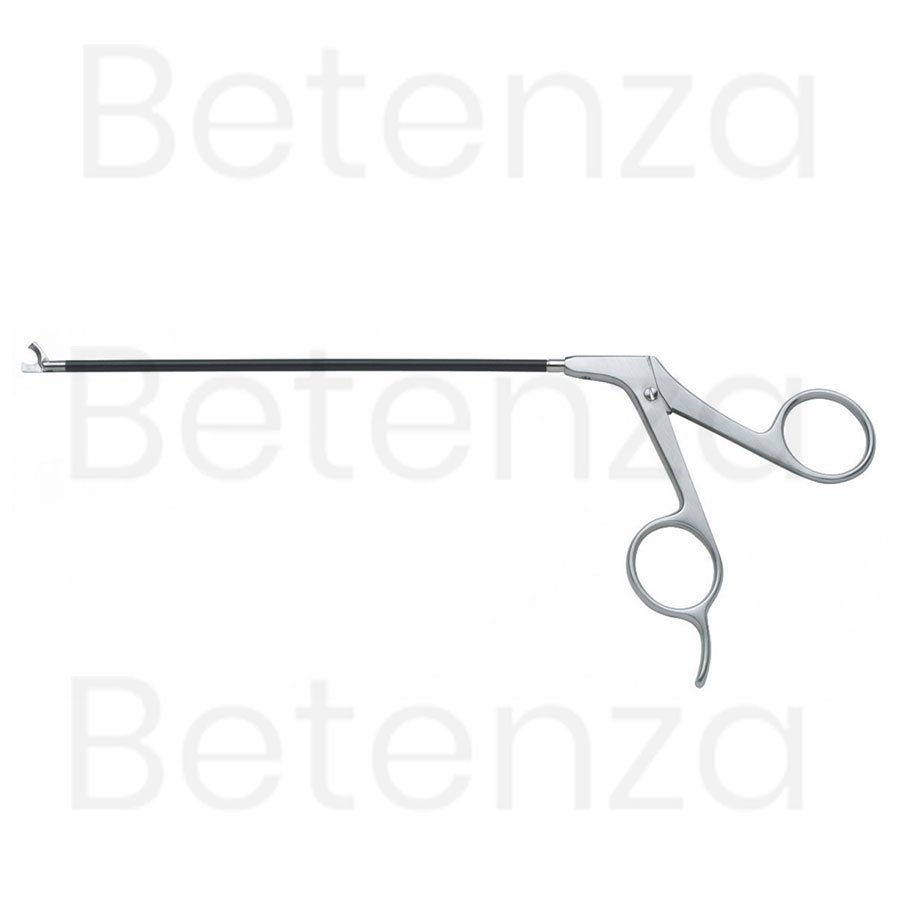 Daniel Endoscopic Forehead Hook Scissors, Straight, Curved Blade, 6″ 15 cm