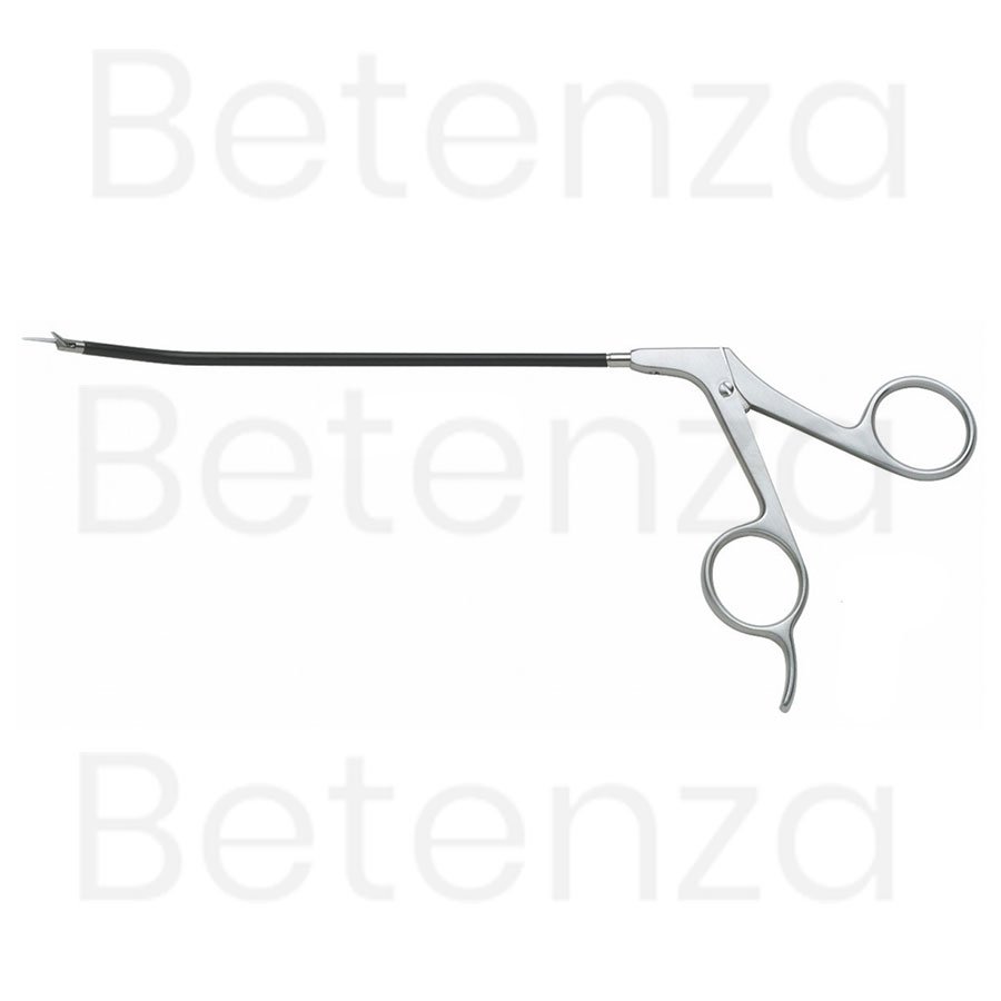 Daniel Endoscopic Forehead Scissors, Curved, Straight Blade, 6″ 15 cm