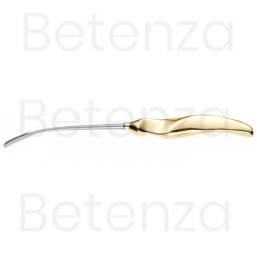 Ramirez Type Endoscopic Forehead Frontotemporal Dissector, Curved, 9-12″ 24 cm
