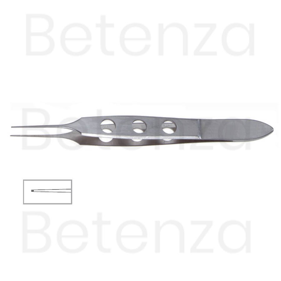Bishop-Harmon Forceps, 3.5 in (9cm), 1×2 Teeth